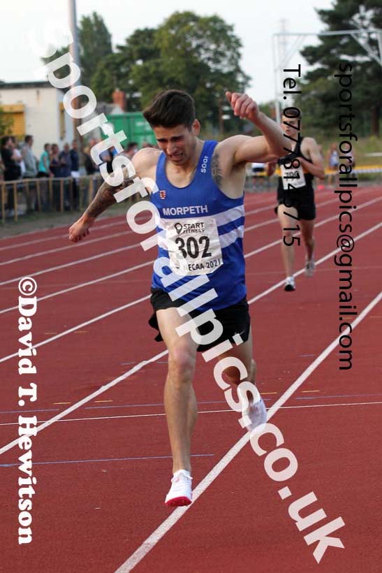 1500 metres, 2021 North East Grand Prix 5, Monkton, Wednesday, July 21st. Photo: David T. Hewitson/Sports for All Pics